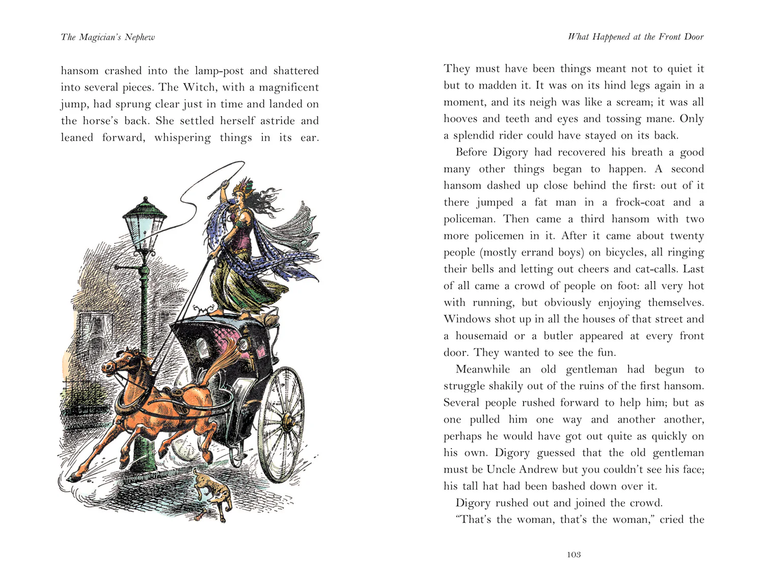 The Illustrated Chronicles of Narnia - The Magician’s Nephew (Hardback) - Image 3
