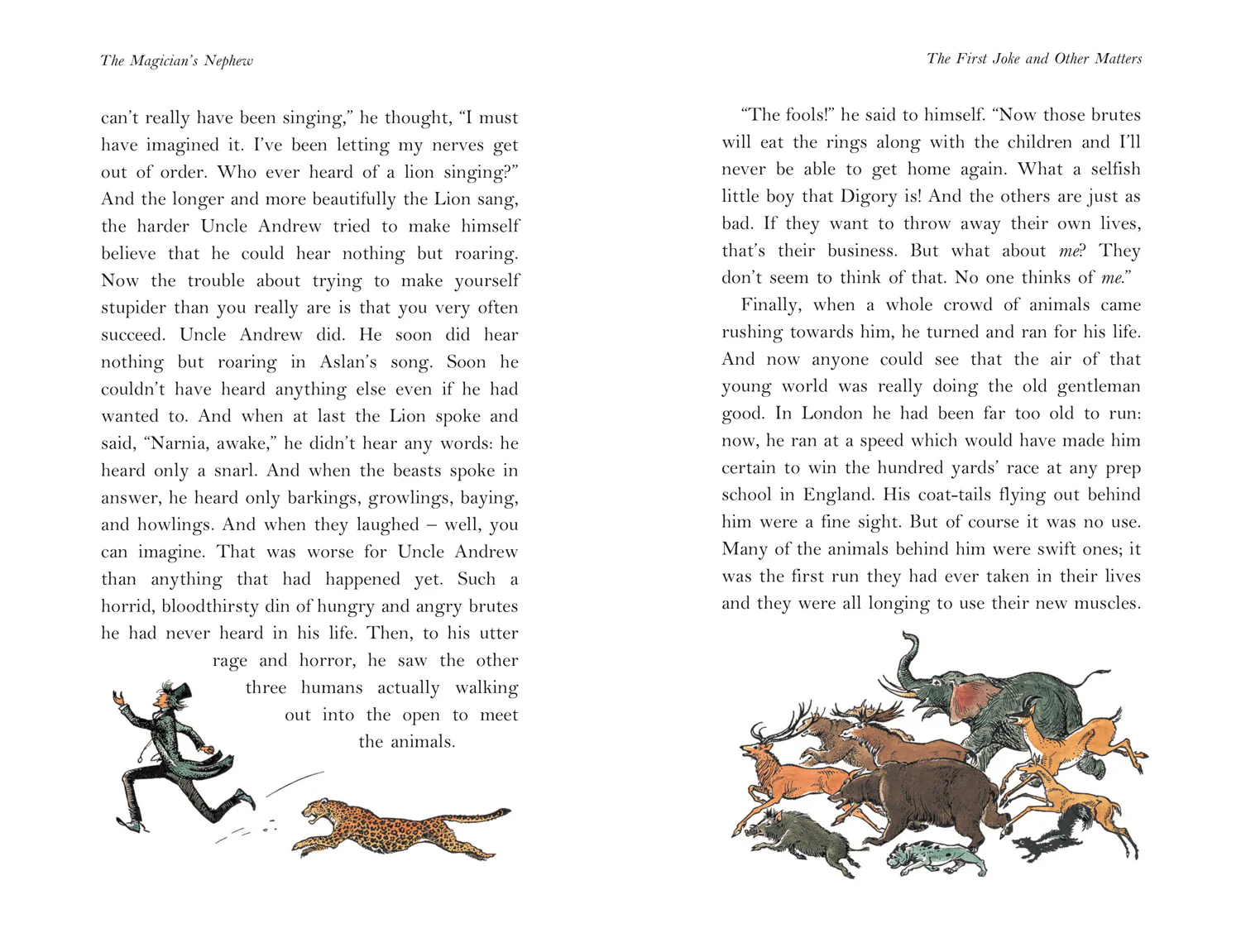 The Illustrated Chronicles of Narnia - The Magician’s Nephew (Hardback) - Image 4