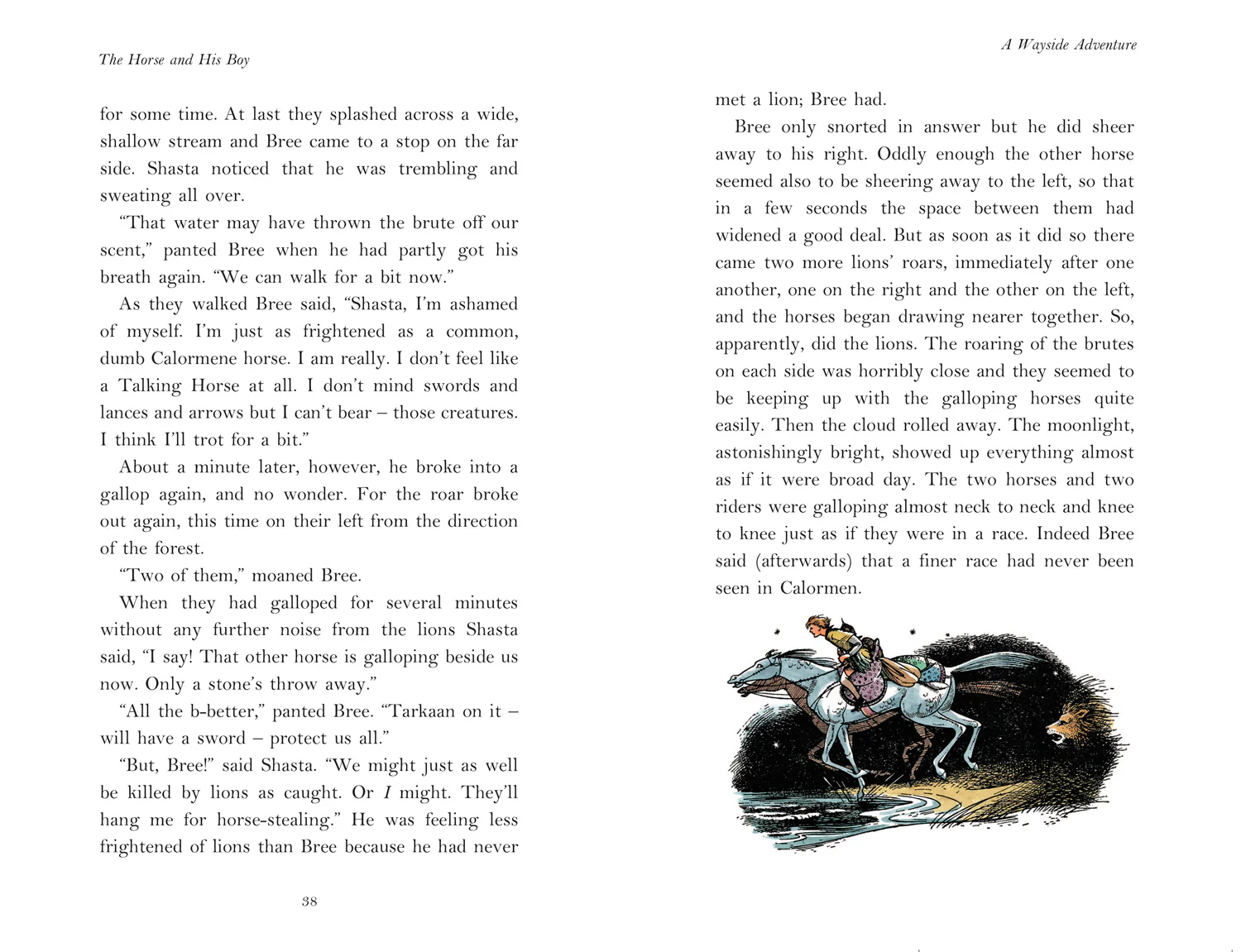 The Illustrated Chronicles of Narnia - The Horse and His Boy (Hardback) - Image 3