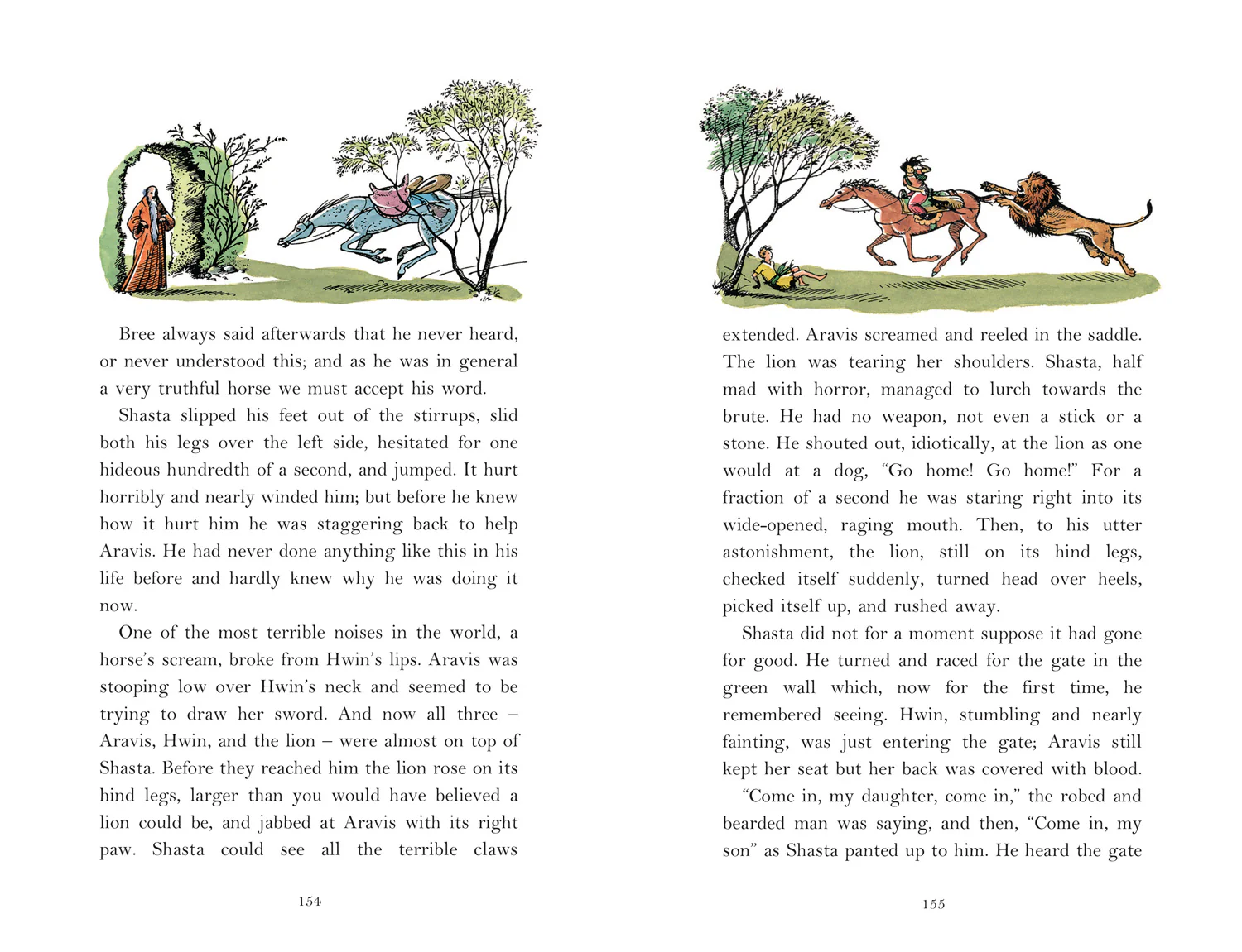 The Illustrated Chronicles of Narnia - The Horse and His Boy (Hardback) - Image 4
