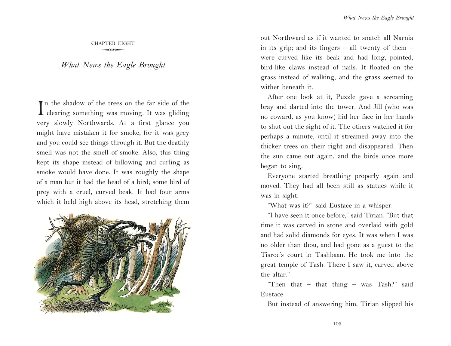 The Illustrated Chronicles of Narnia - The Last Battle (Hardback) - Image 3