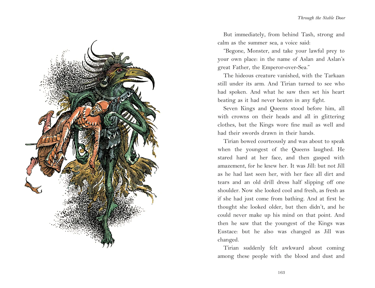 The Illustrated Chronicles of Narnia - The Last Battle (Hardback) - Image 4