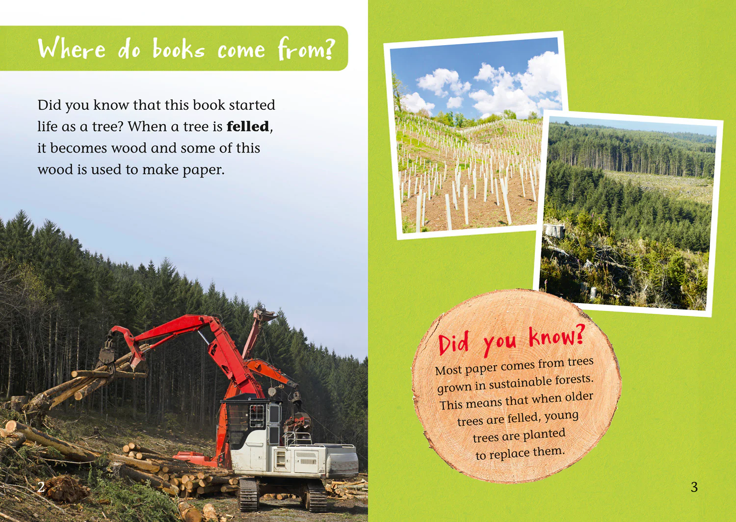 Collins Big Cat - From Tree to Book: Band 07/Turquoise - Image 2
