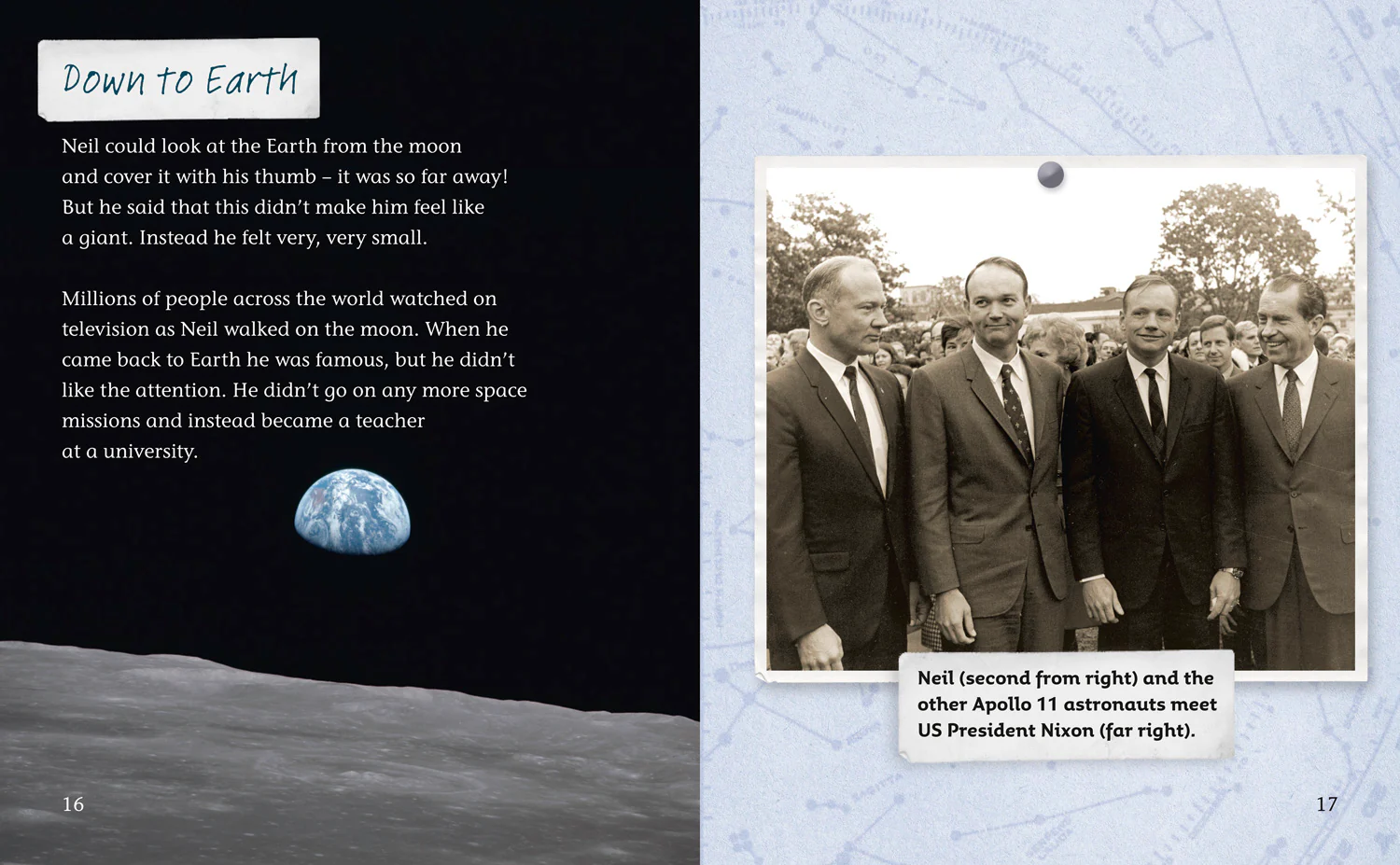 Collins Big Cat - Famous Explorers: Christopher Columbus and Neil Armstrong: Band 09/Gold - Image 3