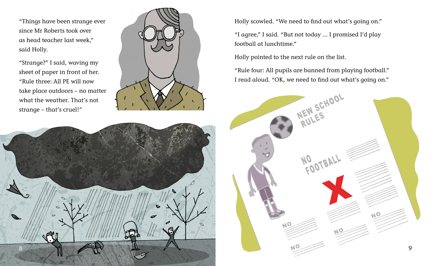 Collins Big Cat - Our Head Teacher is a Super-Villain: Band 10/White - Image 3