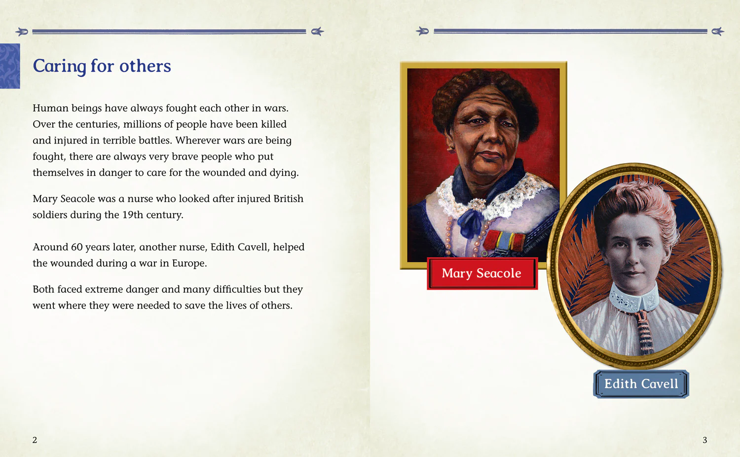 Collins Big Cat - Brave Nurses: Mary Seacole and Edith Cavell: Band 10/White - Image 2