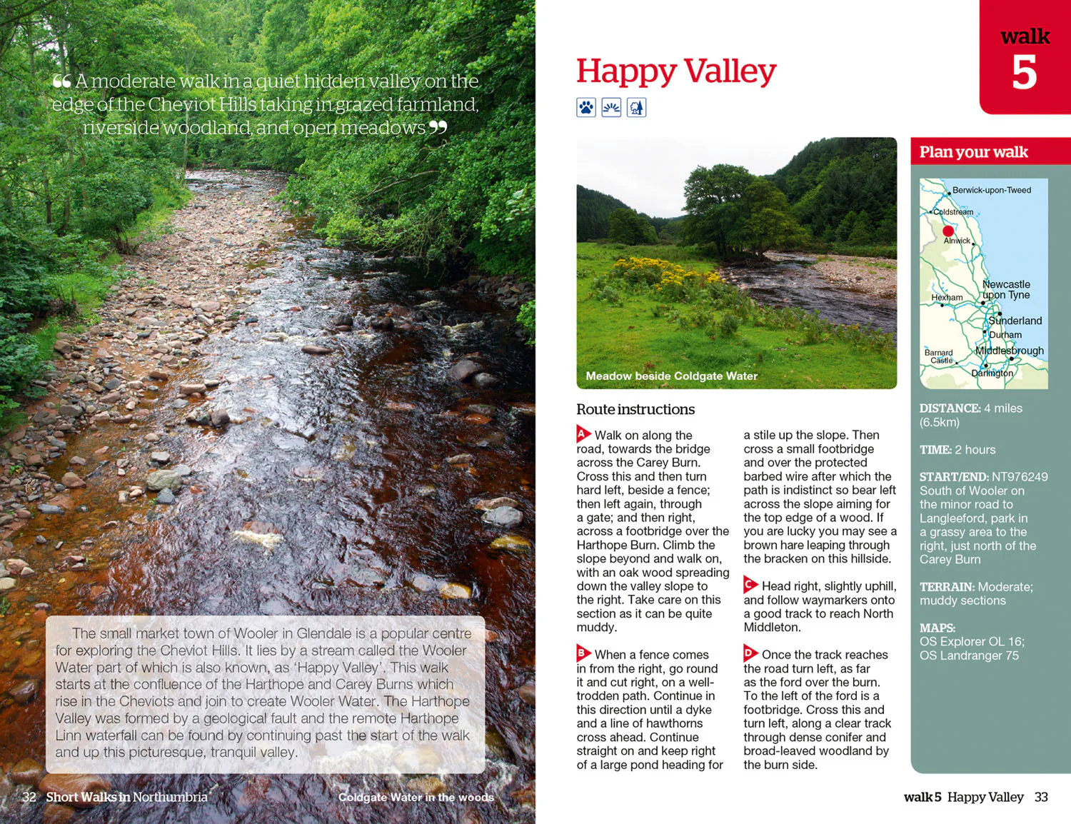 Short Walks in Northumbria: Guide to 20 local walks (New edition) - Image 2