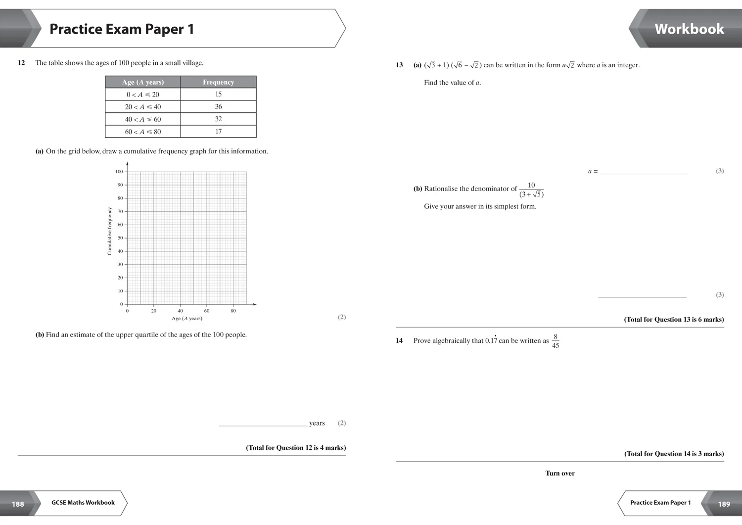 Collins GCSE Grade 9-1 Revision - Edexcel GCSE 9-1 Maths Higher All-in-One Complete Revision and Practice: Ideal for the 2026 and 2027 exams includes online edition, quizzes and video solutions - Image 10