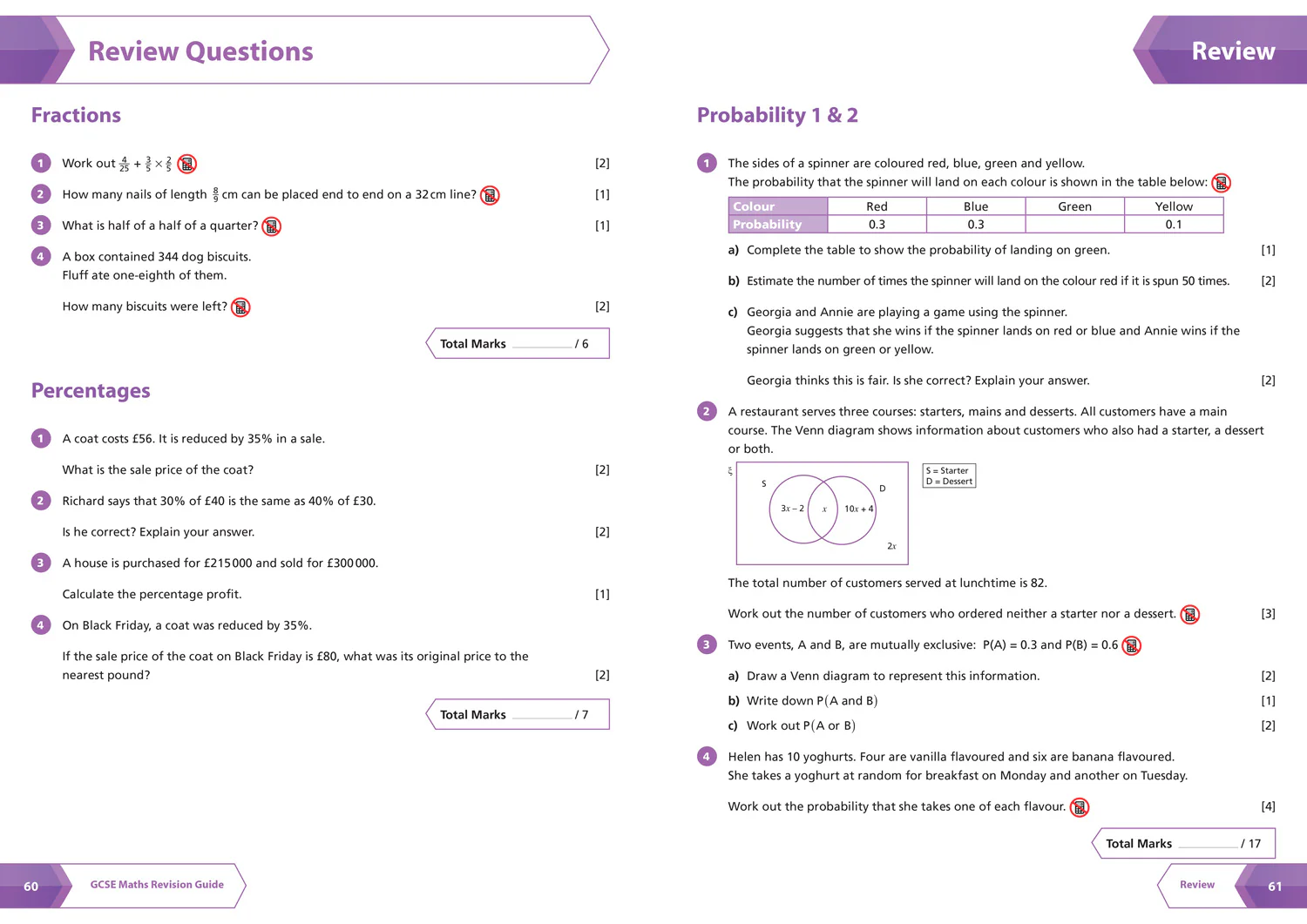 Collins GCSE Grade 9-1 Revision - Edexcel GCSE 9-1 Maths Higher All-in-One Complete Revision and Practice: Ideal for the 2026 and 2027 exams includes online edition, quizzes and video solutions - Image 5