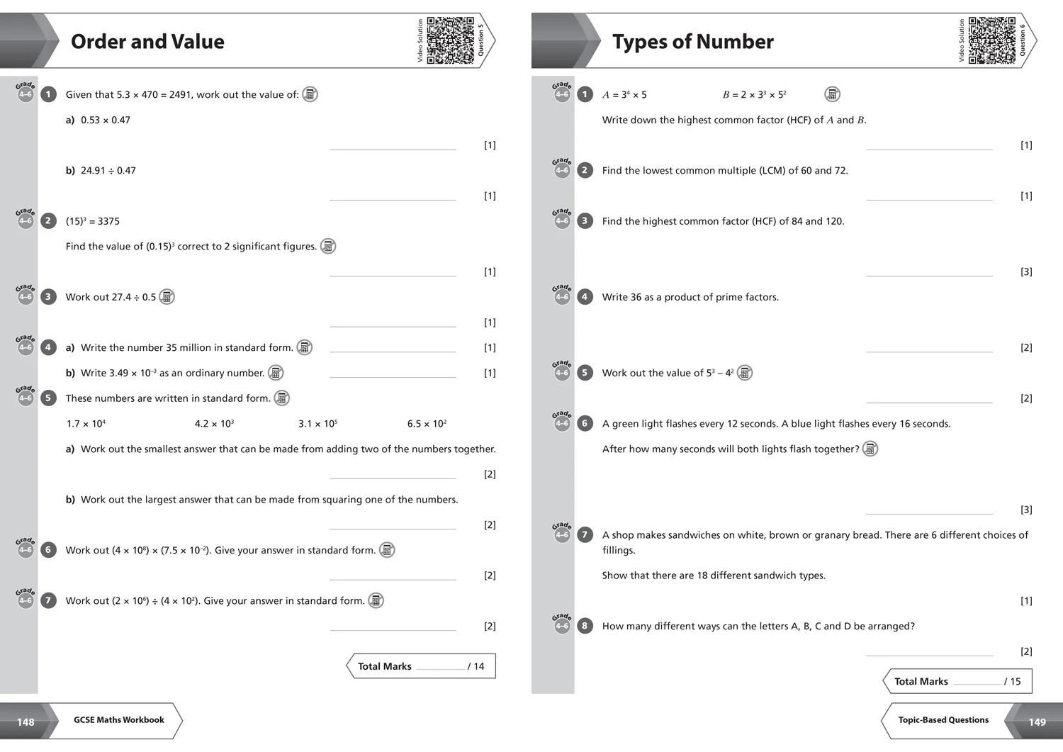 Collins GCSE Grade 9-1 Revision - Edexcel GCSE 9-1 Maths Higher All-in-One Complete Revision and Practice: Ideal for the 2026 and 2027 exams includes online edition, quizzes and video solutions - Image 9