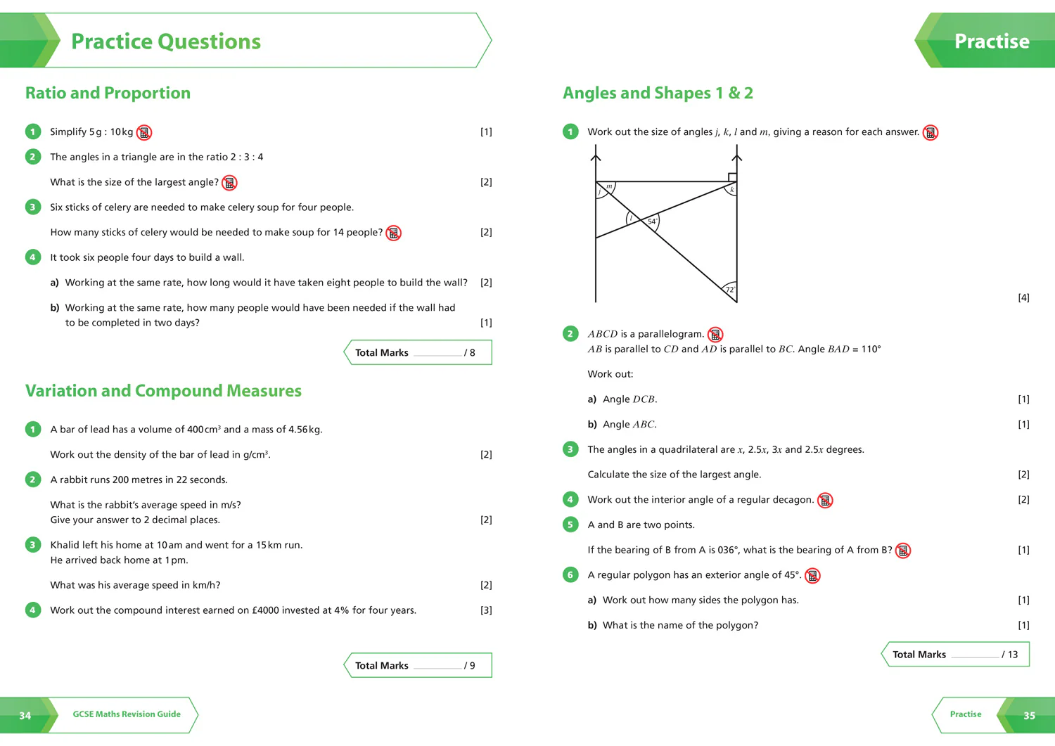 Collins GCSE Grade 9-1 Revision - AQA GCSE 9-1 Maths Higher All-in-One Complete Revision and Practice: Ideal for the 2026 and 2027 exams includes online edition, quizzes and video solutions - Image 5