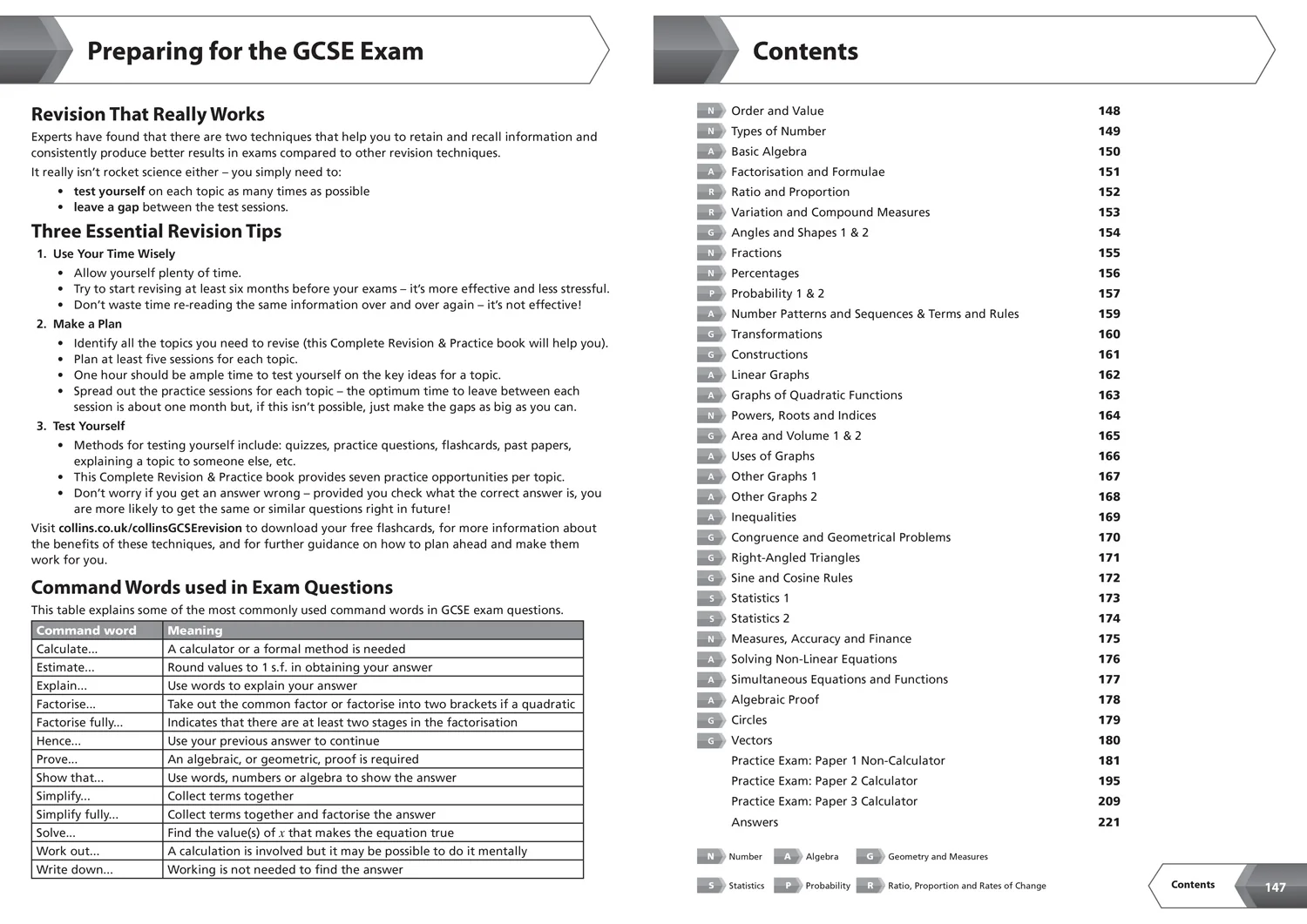 Collins GCSE Grade 9-1 Revision - AQA GCSE 9-1 Maths Higher All-in-One Complete Revision and Practice: Ideal for the 2026 and 2027 exams includes online edition, quizzes and video solutions - Image 8
