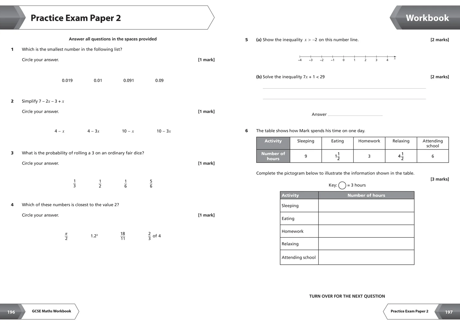 Collins GCSE Grade 9-1 Revision - AQA GCSE 9-1 Maths Foundation All-in-One Complete Revision and Practice: Ideal for the 2026 and 2027 exams includes online edition, quizzes and video solutions - Image 10