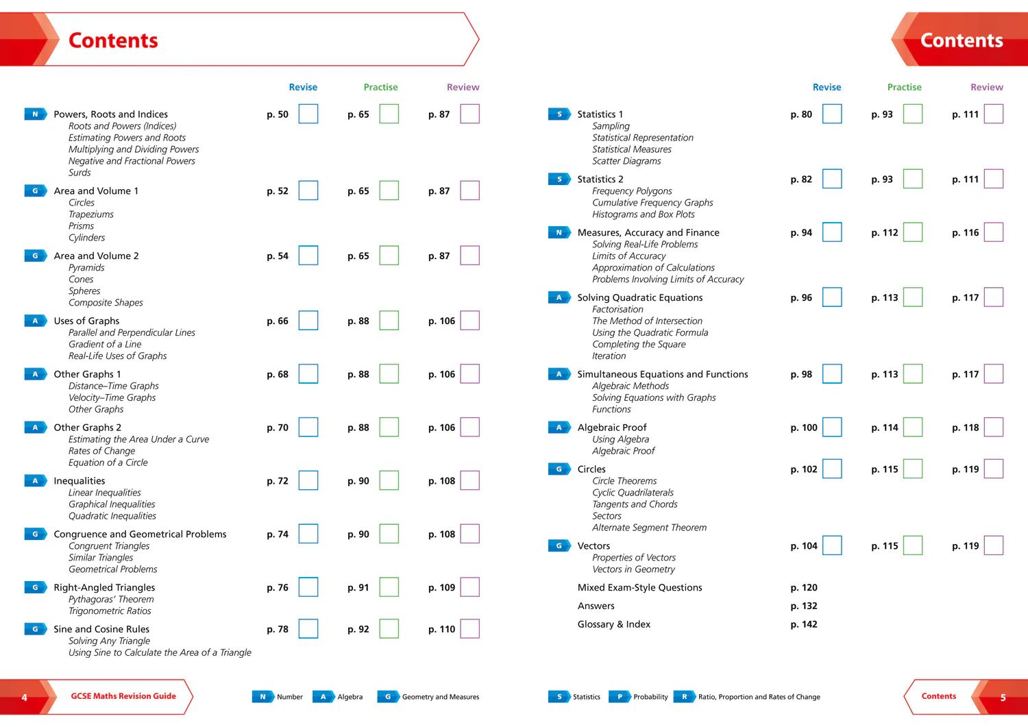 Collins GCSE Grade 9-1 Revision - GCSE 9-1 Maths Higher All-in-One Complete Revision and Practice: Ideal for the 2026 and 2027 exams - Image 3