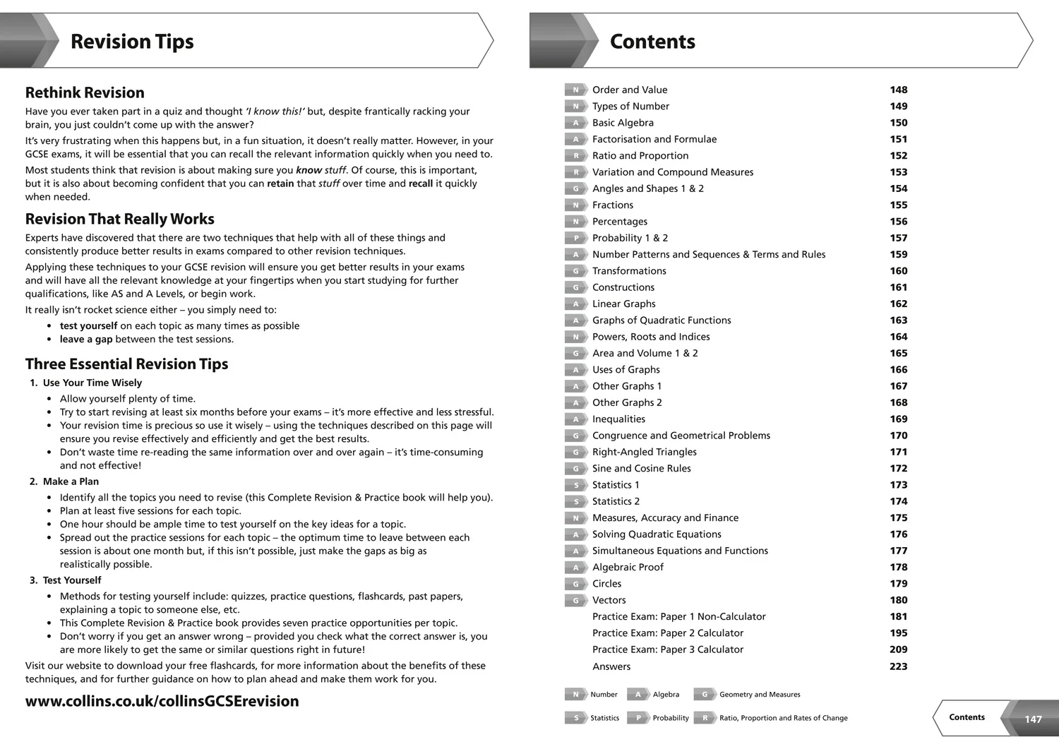 Collins GCSE Grade 9-1 Revision - GCSE 9-1 Maths Higher All-in-One Complete Revision and Practice: Ideal for the 2026 and 2027 exams - Image 7