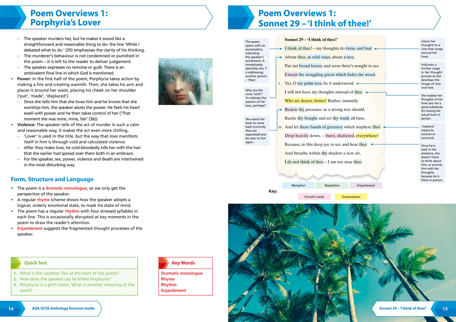 Collins GCSE Grade 9-1 Revision - AQA Poetry Anthology Love and Relationships Revision Guide: Ideal for the 2026 and 2027 exams - Image 3