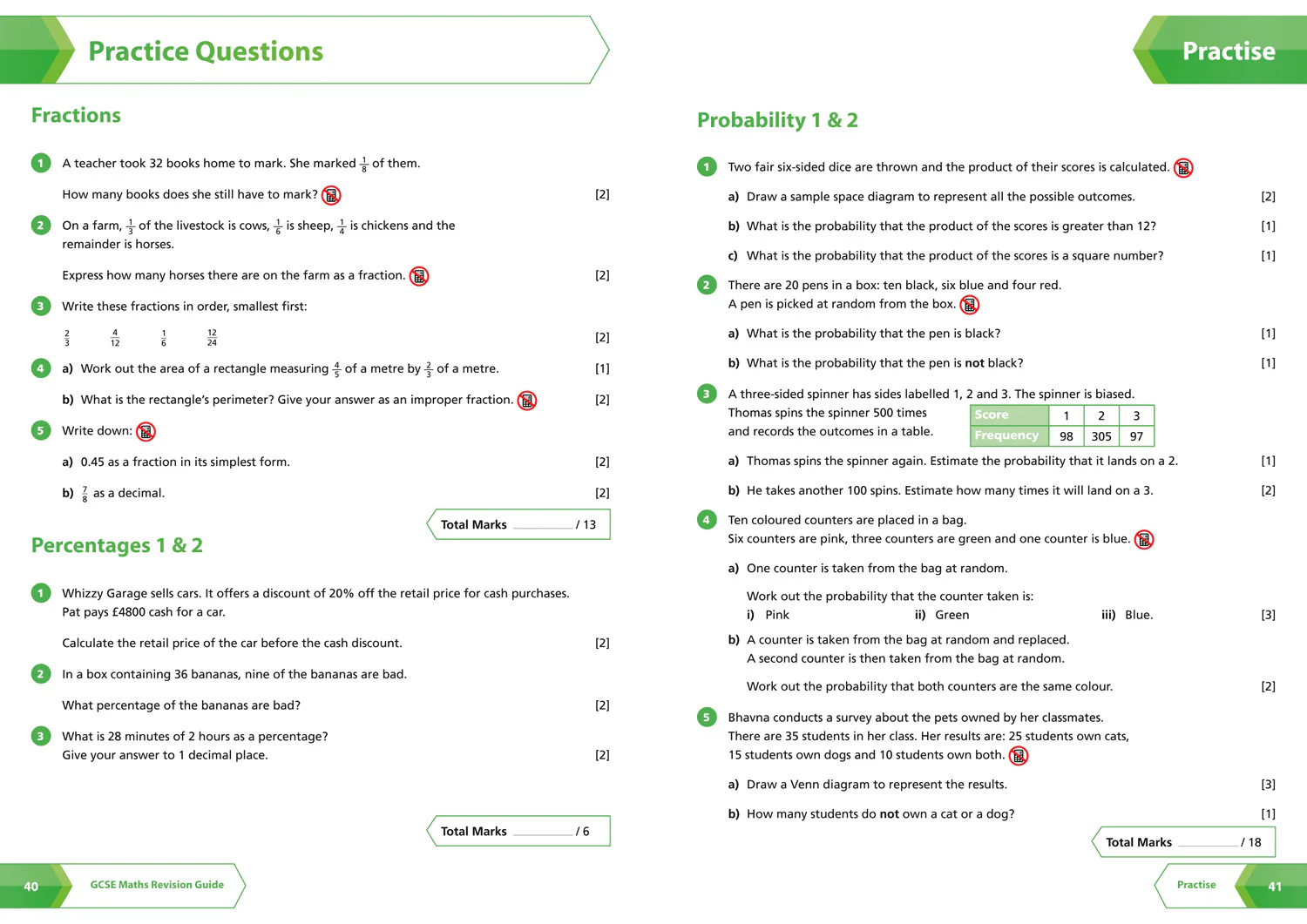 Collins GCSE Grade 9-1 Revision - GCSE 9-1 Maths Foundation All-in-One Complete Revision and Practice: Ideal for the 2026 and 2027 exams - Image 5