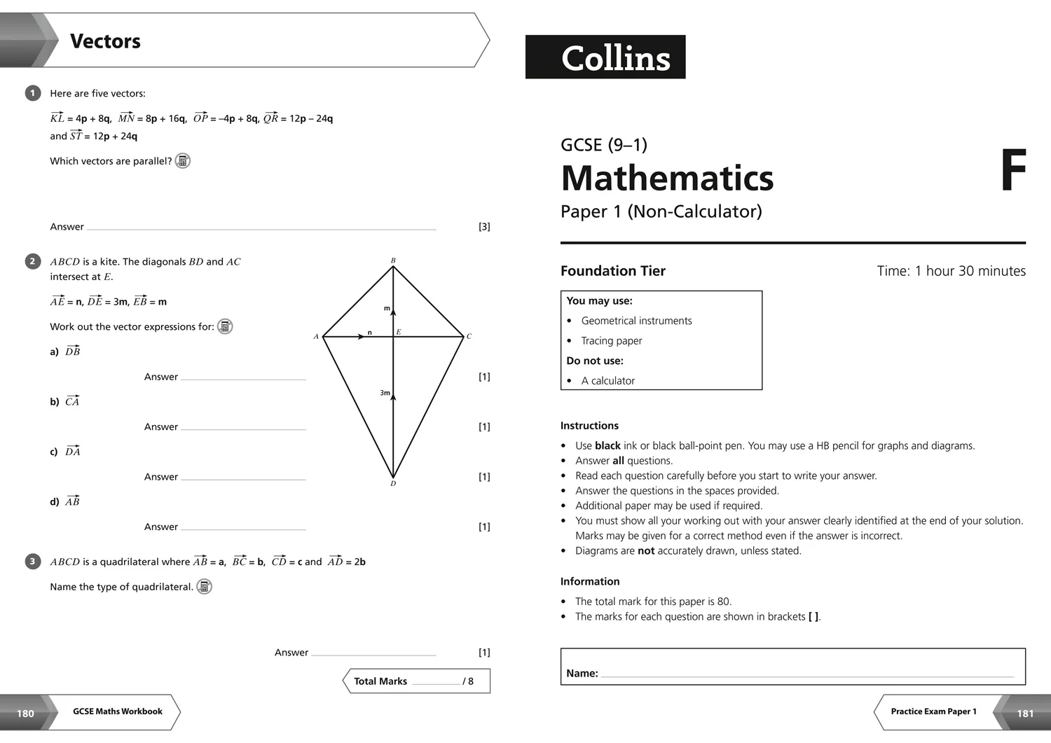 Collins GCSE Grade 9-1 Revision - GCSE 9-1 Maths Foundation All-in-One Complete Revision and Practice: Ideal for the 2026 and 2027 exams - Image 7