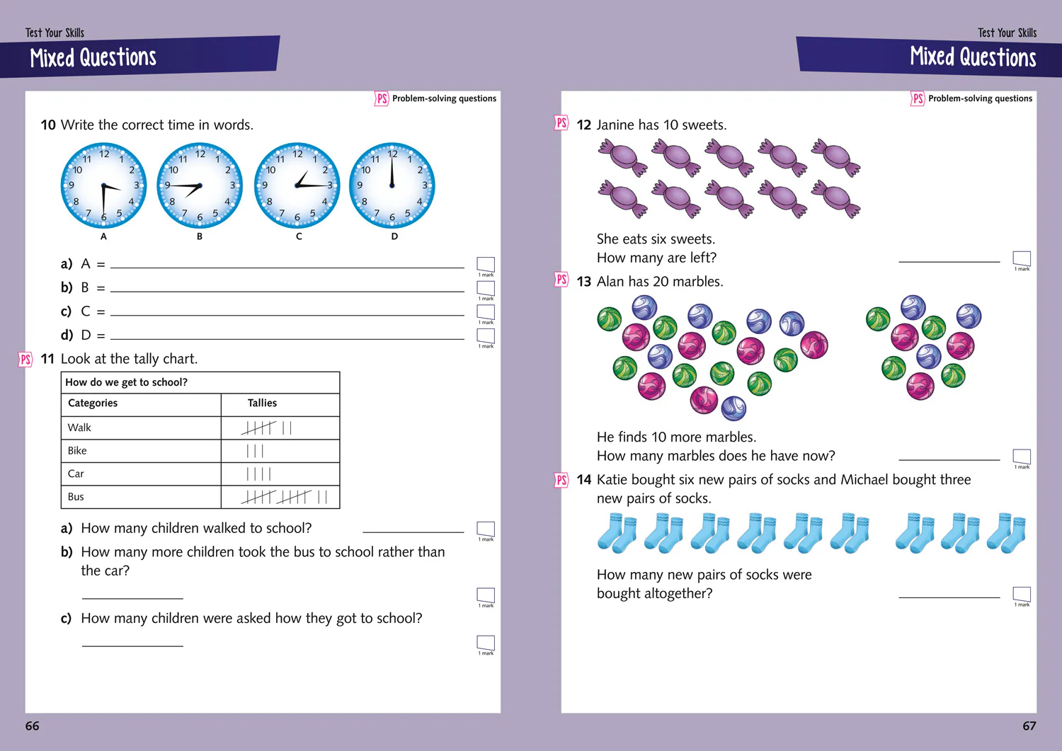 Collins KS1 Practice - KS1 Maths Study Book: Ideal for use at home - Image 4