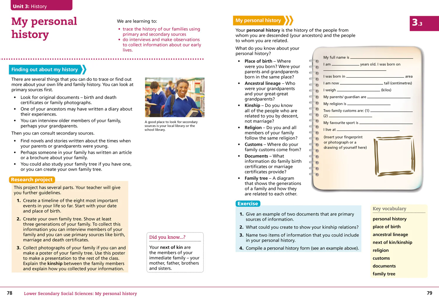 Collins Secondary Social Sciences for Trinidad and Tobago - Student’s Book 1 - Image 3