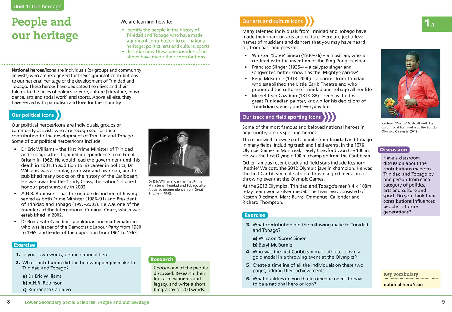 Collins Secondary Social Sciences for Trinidad and Tobago - Student’s Book 3 - Image 3