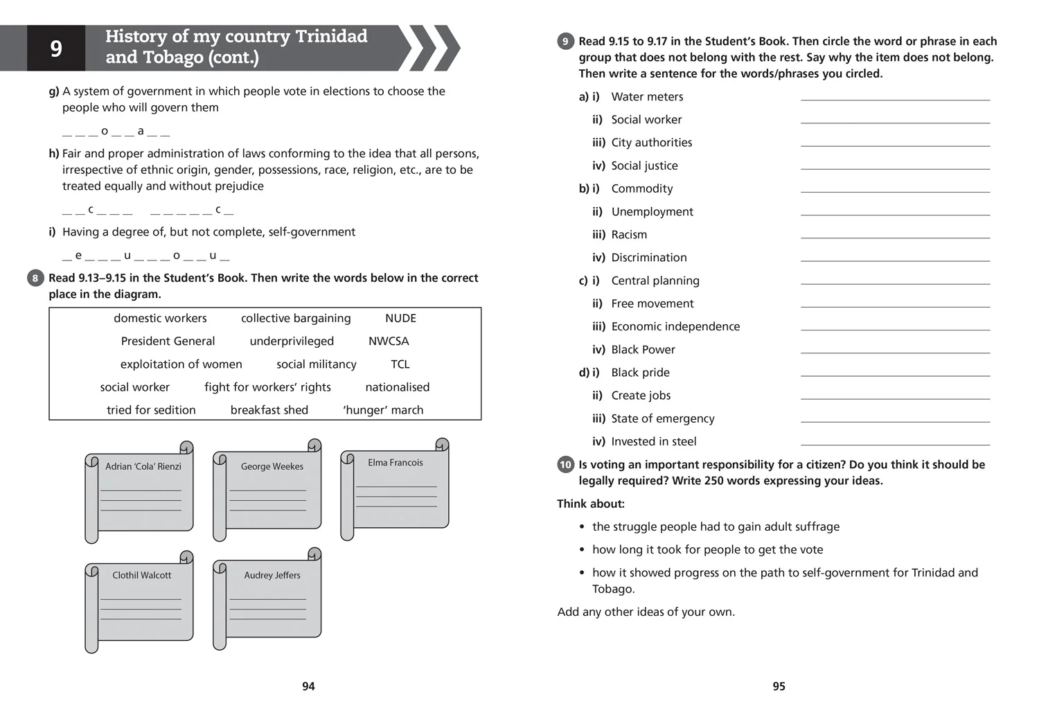 Collins Secondary Social Sciences for Trinidad and Tobago - Workbook 3 - Image 4