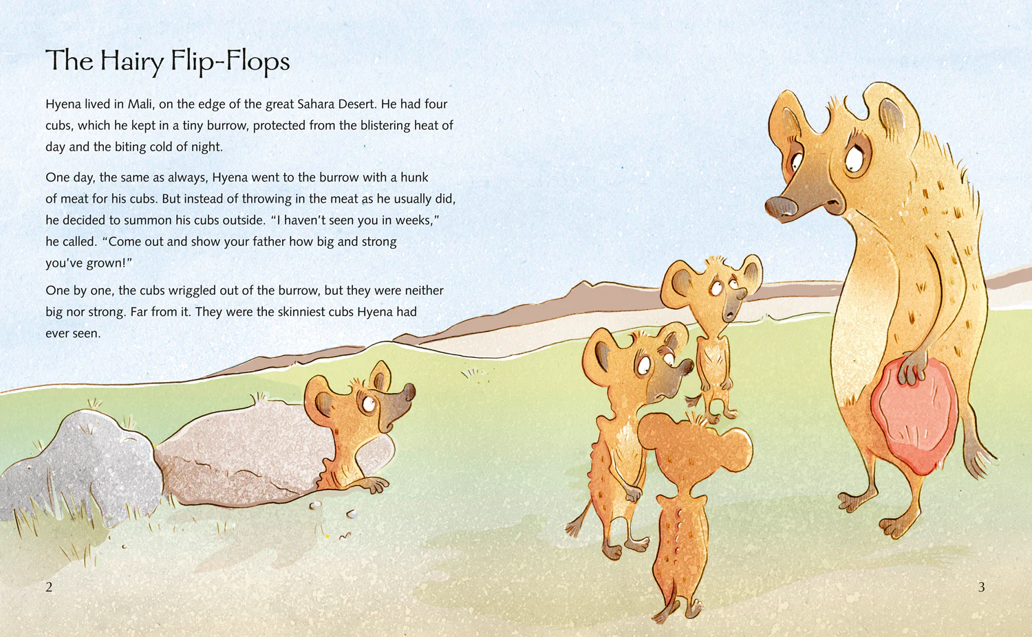 Collins Big Cat - The Hairy Flip-Flops and other Fulani Folk Tales: Band 15/Emerald