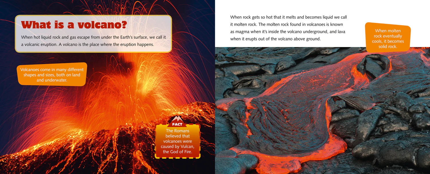 Collins Big Cat - Volcanoes: Band 15/Emerald - Image 2