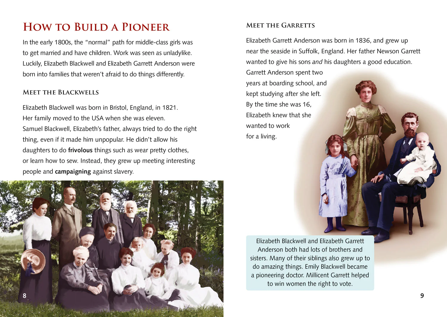 Collins Big Cat - The World’s First Women Doctors: Elizabeth Blackwell and Elizabeth Garrett Anderson: Band 16/Sapphire - Image 3