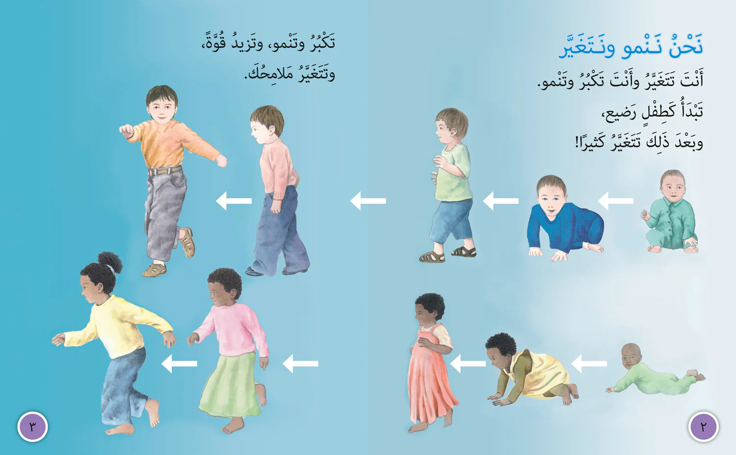 Collins Big Cat Arabic Reading Programme - We Grow and Change: Level 9 (First edition) - Image 2