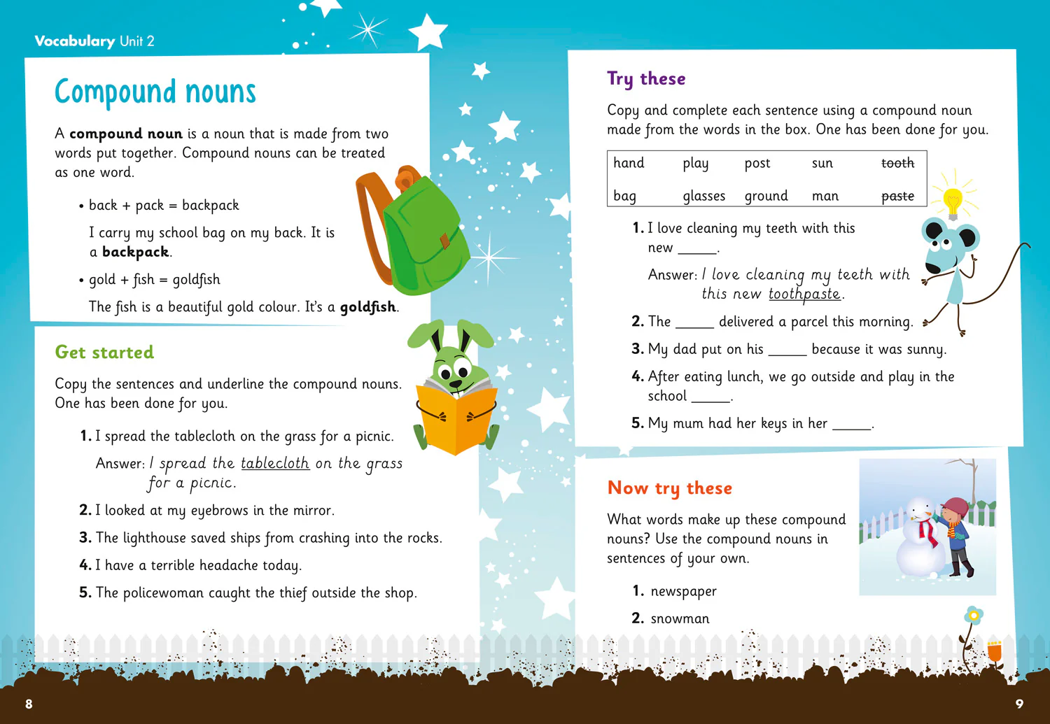 Treasure House - Vocabulary, Grammar and Punctuation Year 2 Pupil Book - Image 2