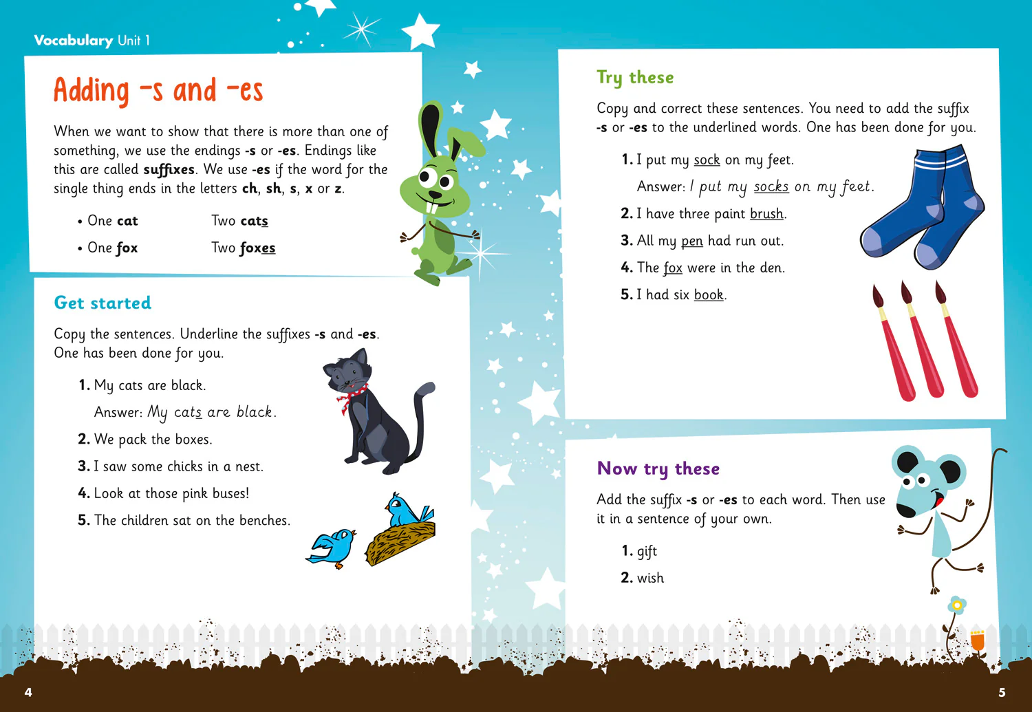 Treasure House - Vocabulary, Grammar and Punctuation Year 1 Pupil Book - Image 2