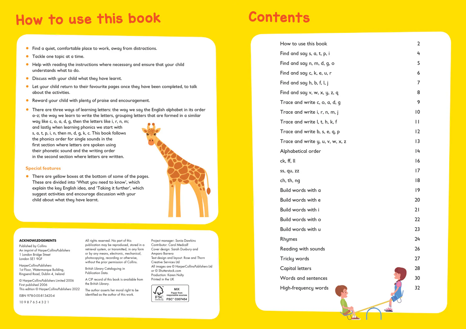 Collins Easy Learning Preschool - English Ages 3-5: Prepare for school with easy home learning
