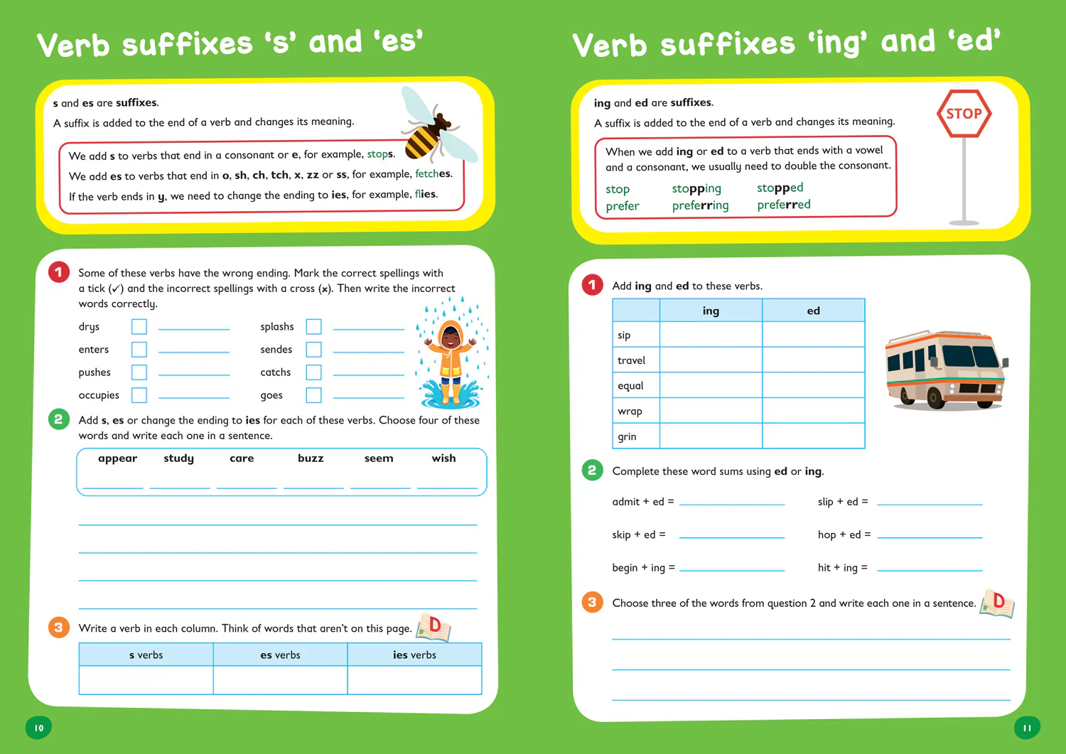 Collins Easy Learning KS2 - Spelling Ages 7-8: Ideal for home learning - Image 3