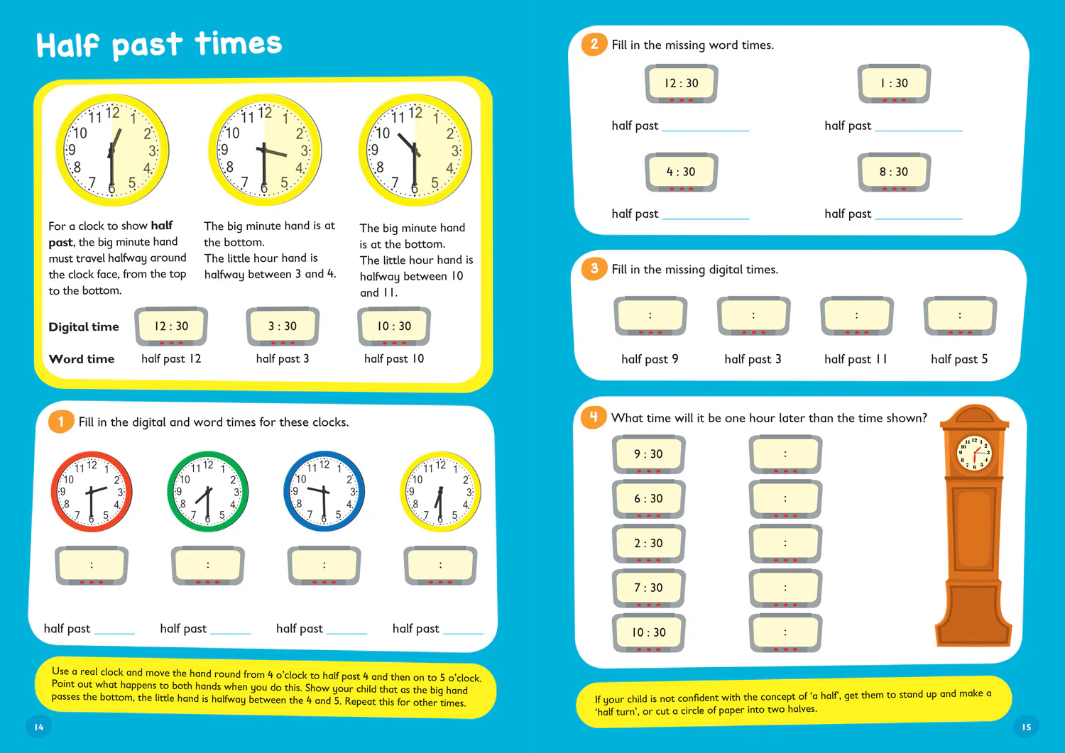 Collins Easy Learning KS1 - Telling the Time Ages 5-7: Ideal for home learning - Image 3