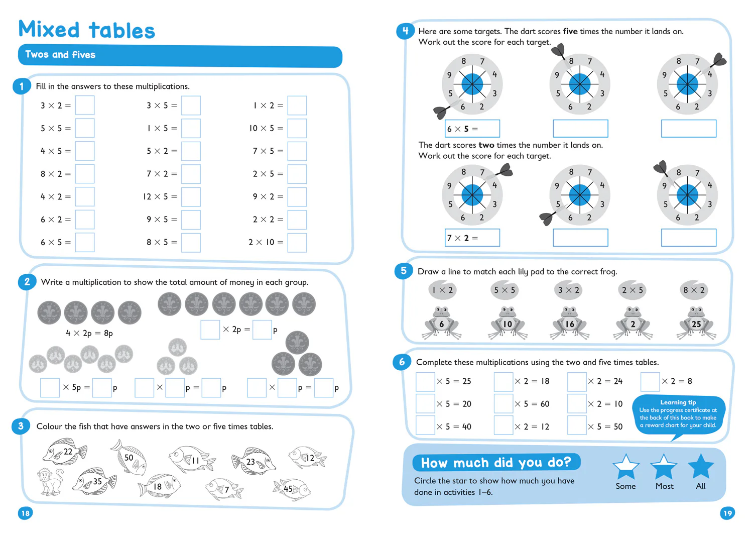 Collins Easy Learning KS1 - Times Tables Workbook Ages 5-7: Ideal for home learning - Image 3
