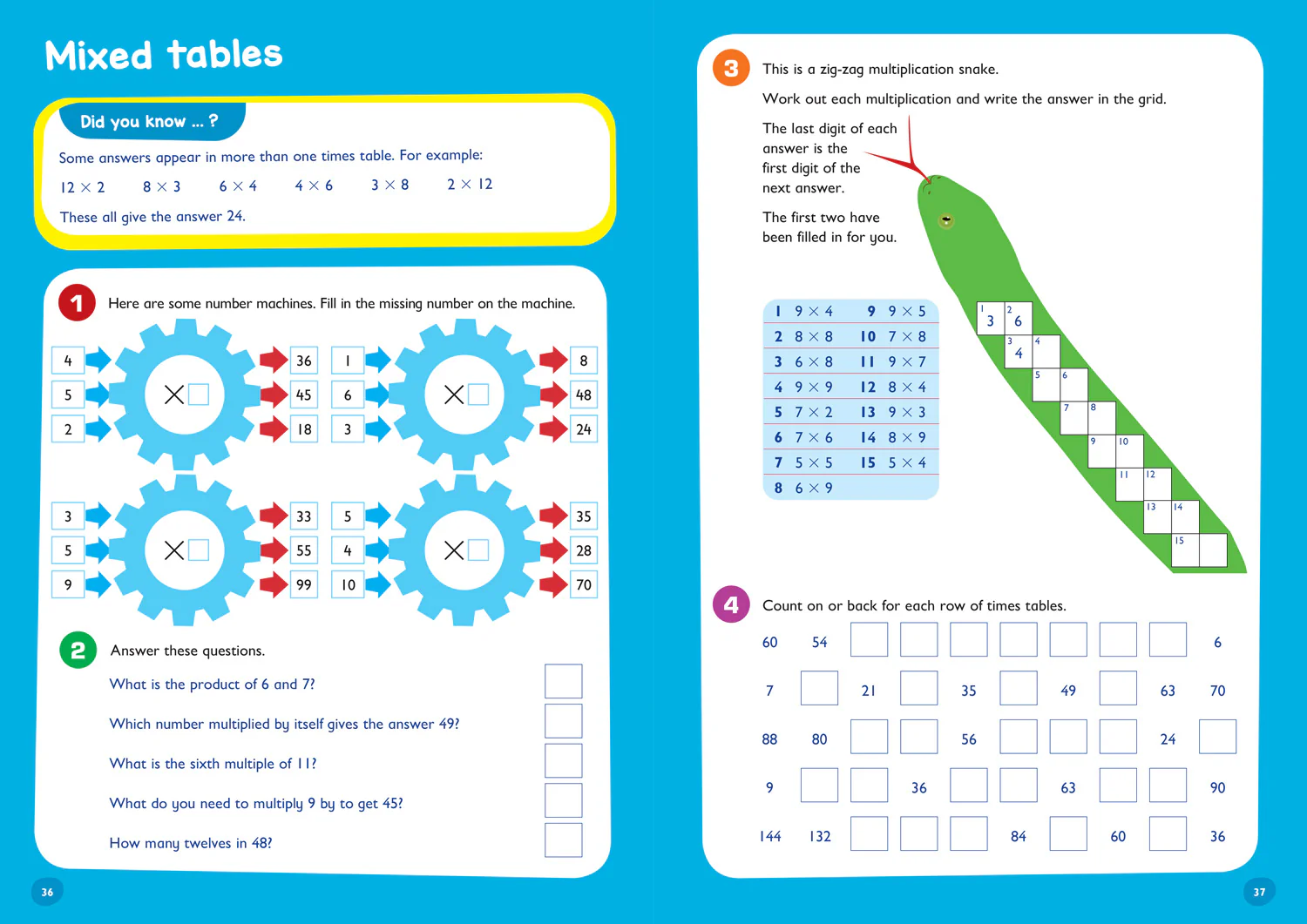 Collins Easy Learning KS2 - Times Tables Ages 7-11: Ideal for home learning - Image 4