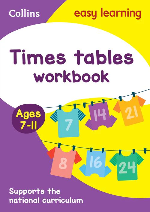 Collins Easy Learning KS2 - Times Tables Workbook Ages 7-11: Ideal for home learning