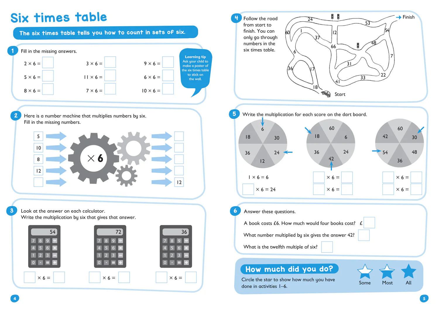 Collins Easy Learning KS2 - Times Tables Workbook Ages 7-11: Ideal for home learning - Image 3