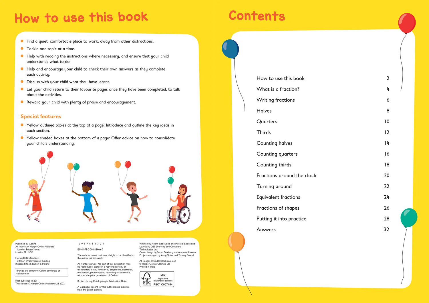 Collins Easy Learning KS1 - Fractions Ages 5-7: Ideal for home learning - Image 2