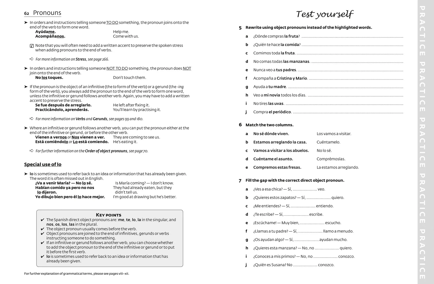 Collins Easy Learning - Easy Learning Spanish Grammar and Practice: Trusted support for learning (Second edition) - Image 3