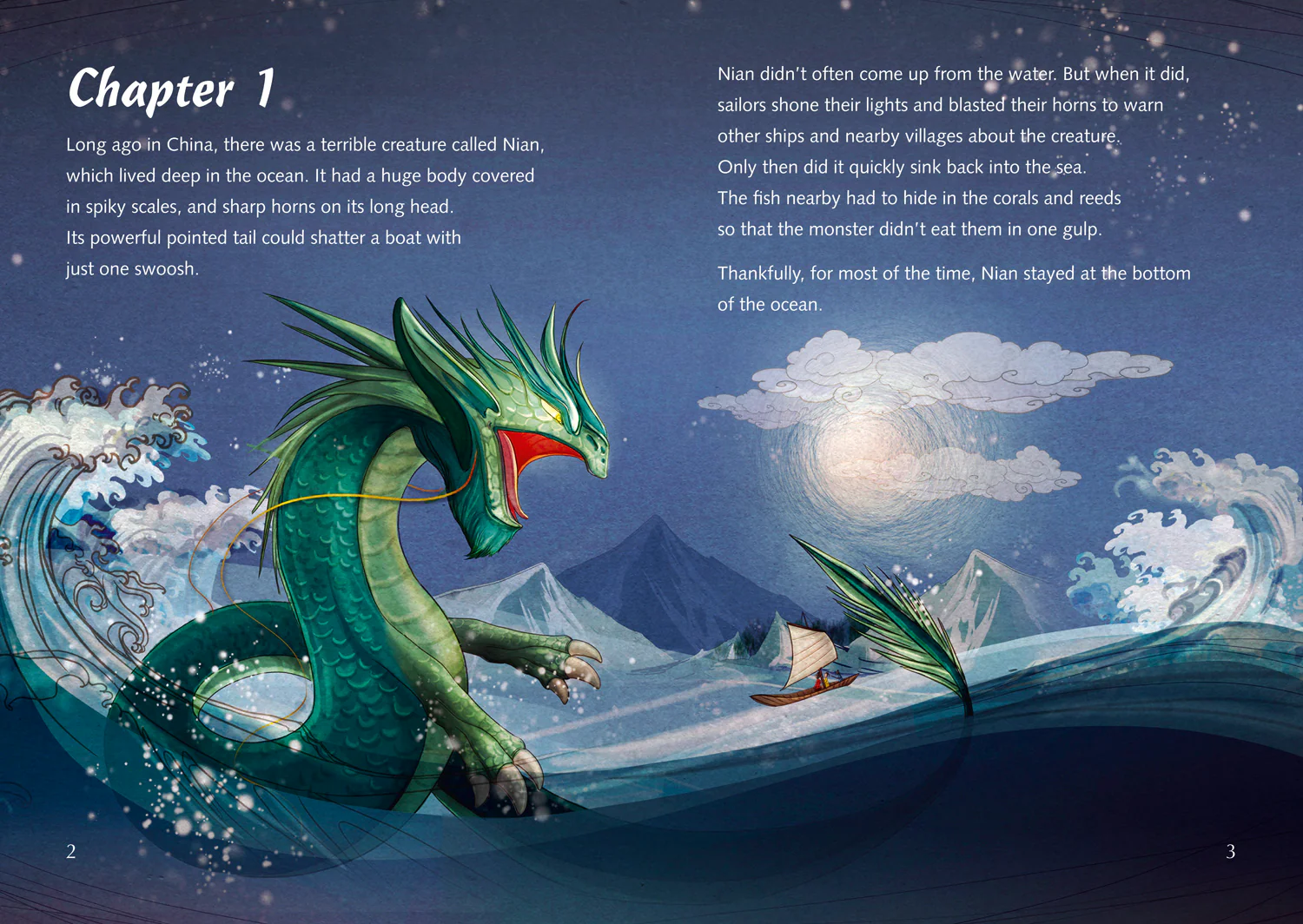 Collins Big Cat - The Story of Nian: a Folk Tale from China: Band 12/Copper - Image 2