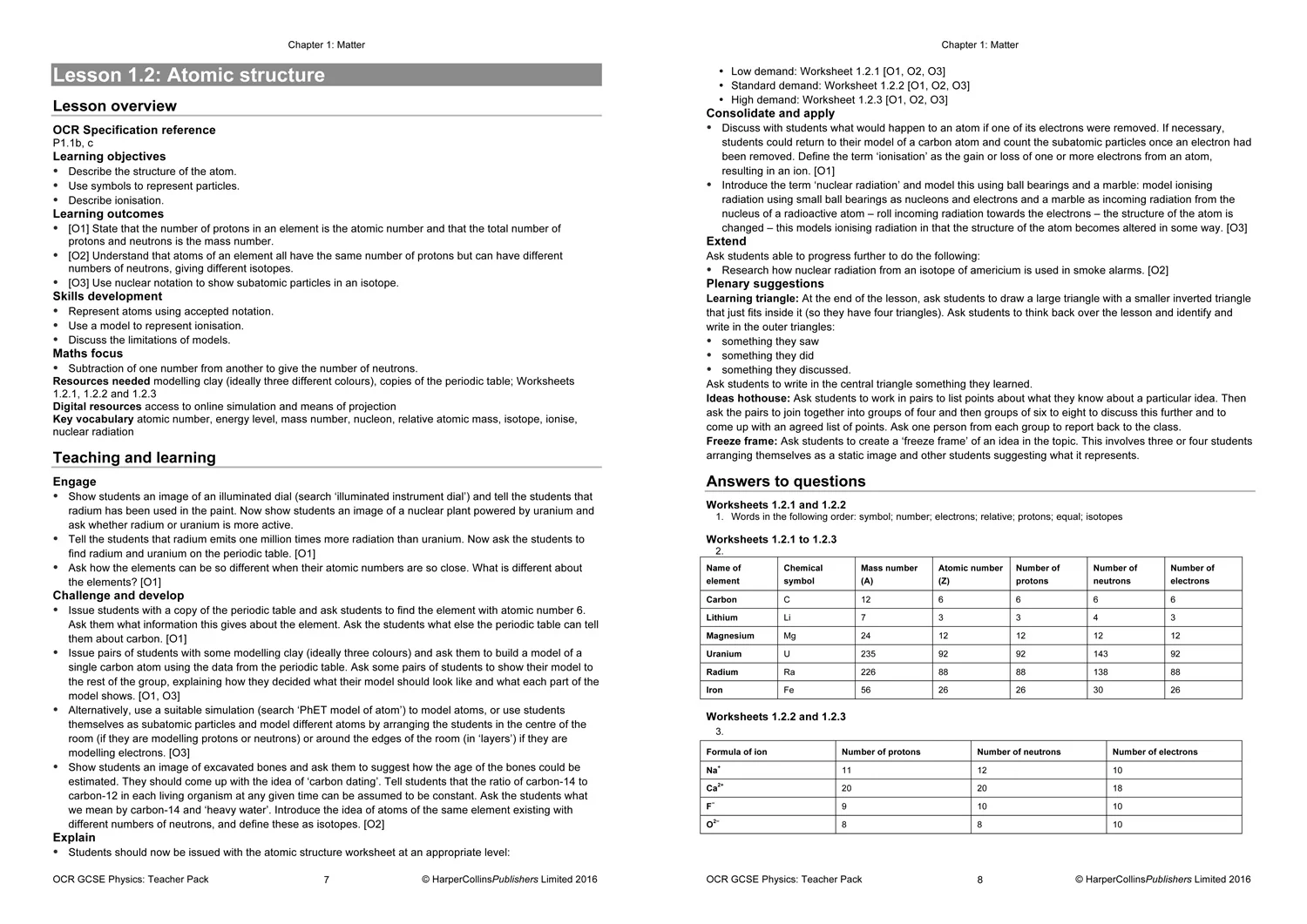 GCSE Science 9-1 - OCR Gateway GCSE Physics 9-1 Teacher Pack - Image 3