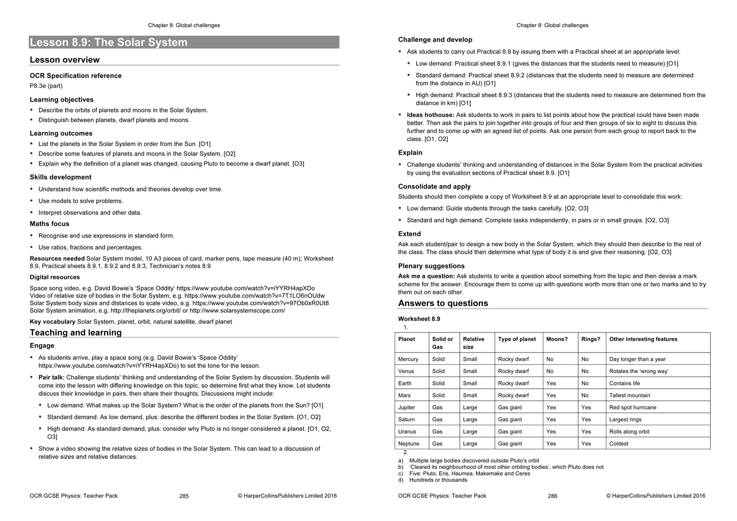 GCSE Science 9-1 - OCR Gateway GCSE Physics 9-1 Teacher Pack - Image 7