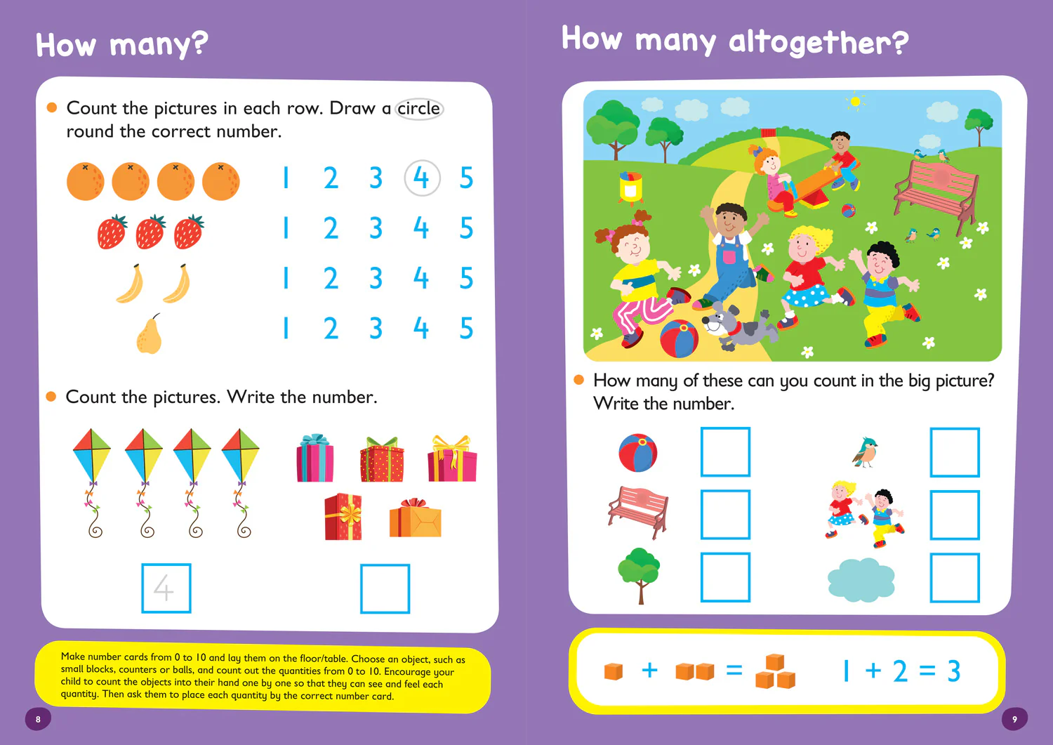 Collins Easy Learning Preschool - Counting Ages 3-5: Prepare for Preschool with easy home learning - Image 3