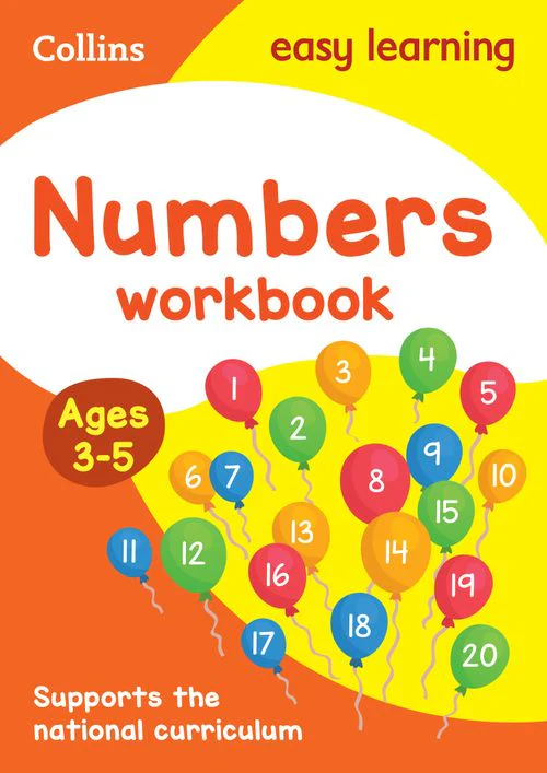 Collins Easy Learning Preschool - Numbers Workbook Ages 3-5: Prepare for Preschool with easy home learning
