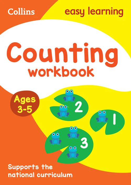 Collins Easy Learning Preschool - Counting Workbook Ages 3-5: Ideal for home learning