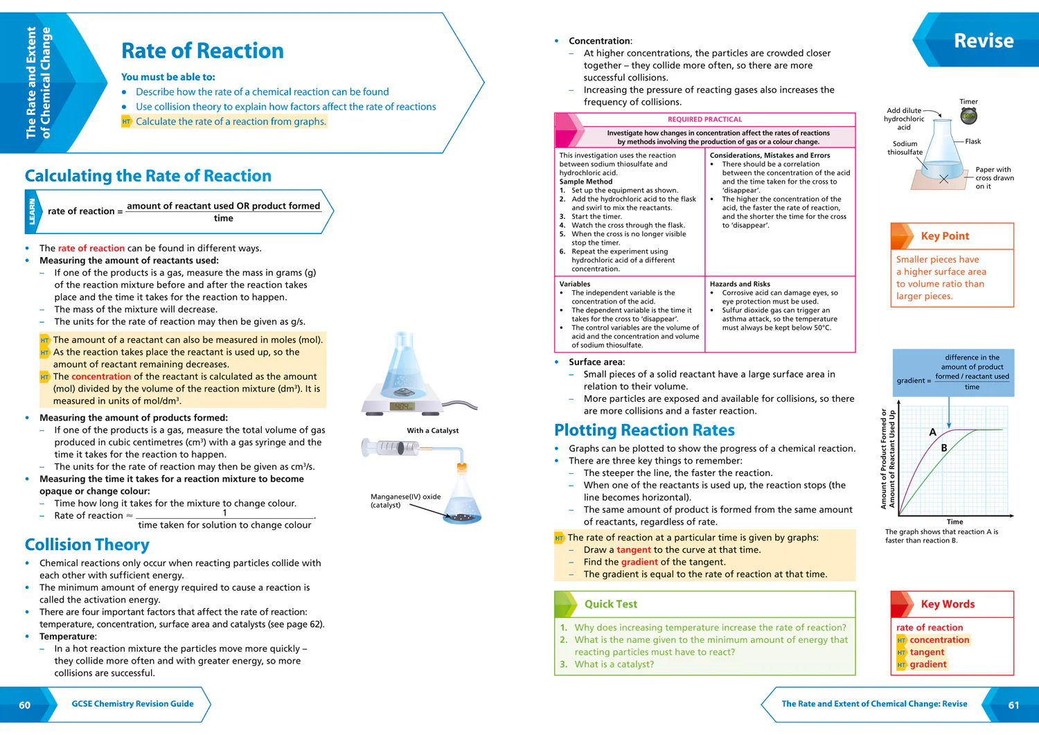 Collins GCSE Grade 9-1 Revision - AQA GCSE 9-1 Chemistry Revision Guide: Ideal for the 2026 and 2027 exams - Image 4