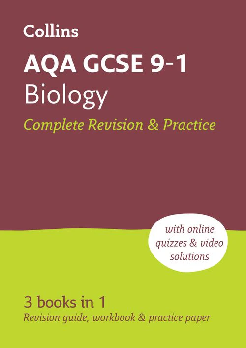 Collins GCSE Grade 9-1 Revision - AQA GCSE 9-1 Biology All-in-One Complete Revision and Practice: Ideal for the 2026 and 2027 exams includes online edition, quizzes and video solutions