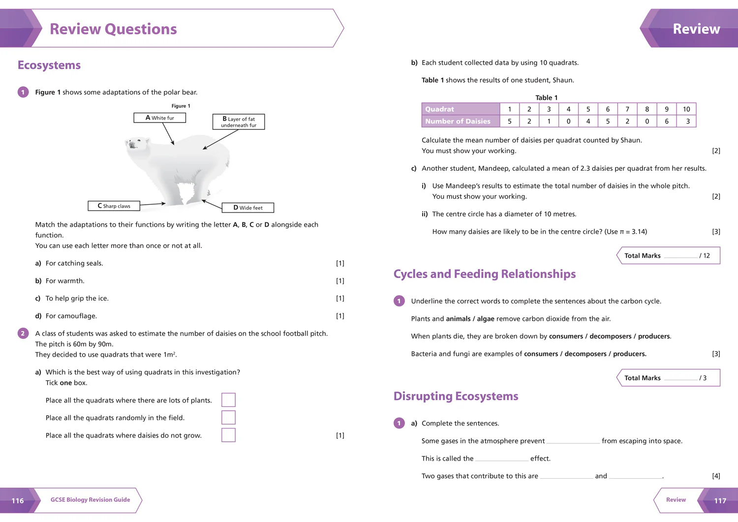 Collins GCSE Grade 9-1 Revision - AQA GCSE 9-1 Biology All-in-One Complete Revision and Practice: Ideal for the 2026 and 2027 exams includes online edition, quizzes and video solutions - Image 6